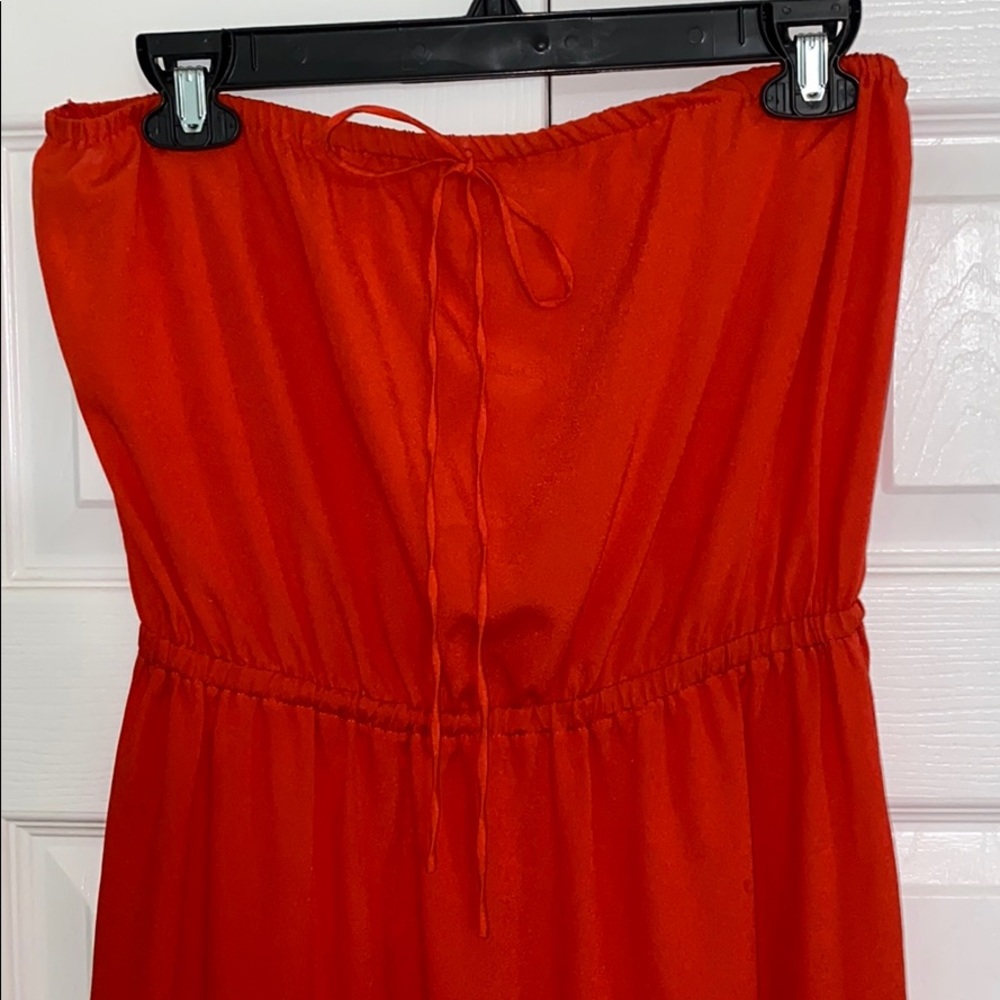 Strapless dress - Picture 4 of 4
